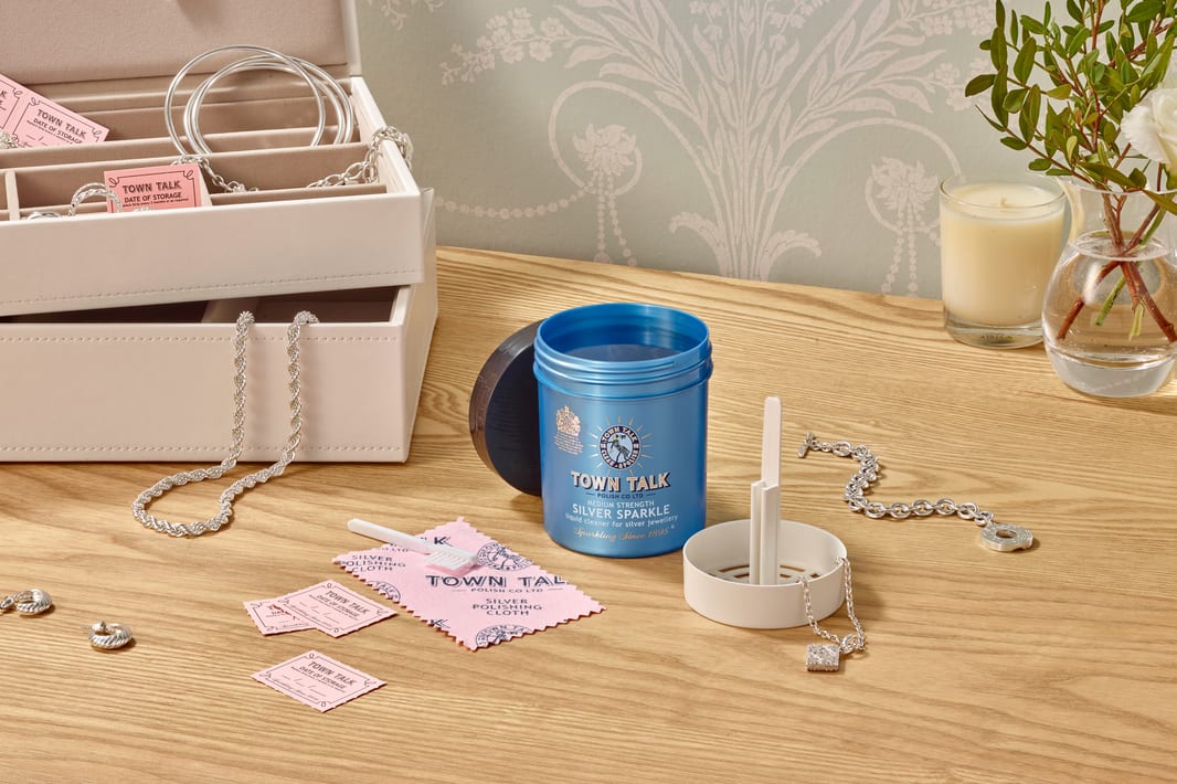 Silver Sparkle at-home silver polish from Town Talk