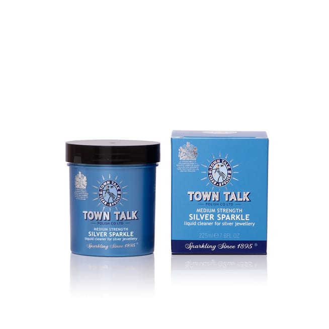 Silver Sparkle Town Talk Polish - Main Image